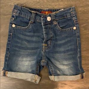 7 for all mankind baby shorts 12 months